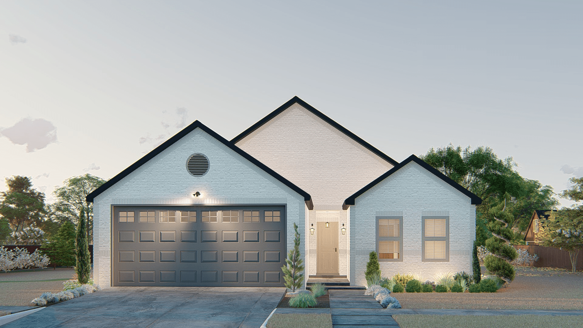 Frank Residence II, 3D